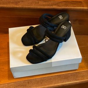 BP Lucia block heel slide sandal size 6